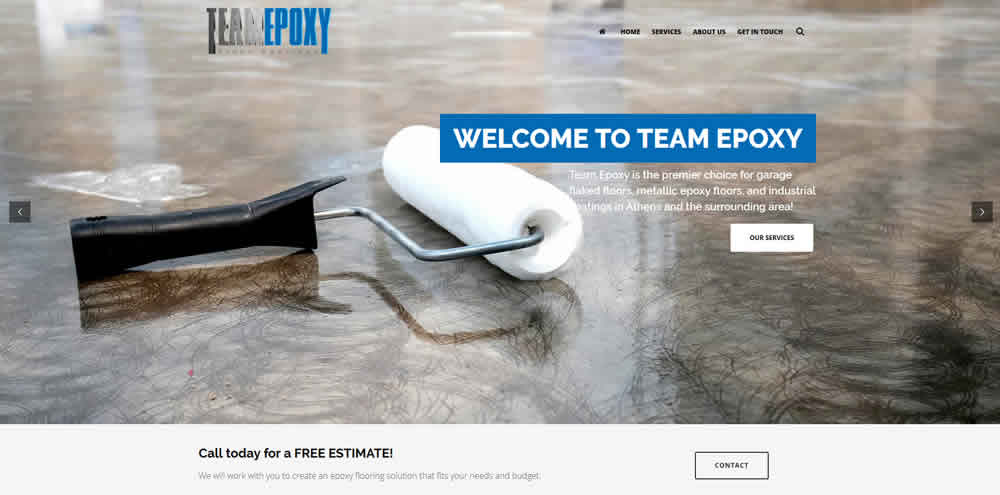 website design athens georgia team epoxy