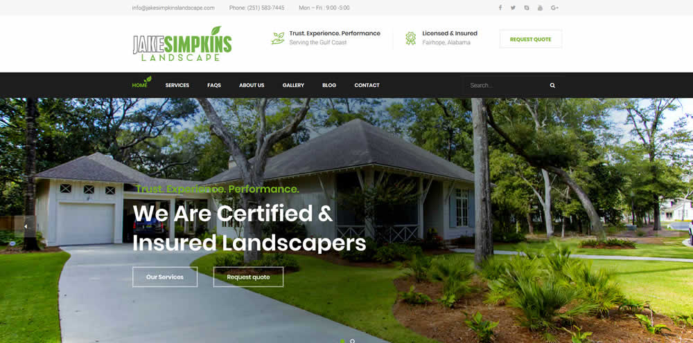 Website Design Fairhope Al Ditibit, Landscaping Companies Fairhope Al